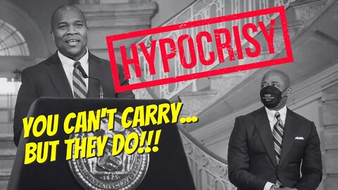 HYPOCRISY! NY Tyrant Carries In City Hall…But YOU Can't!