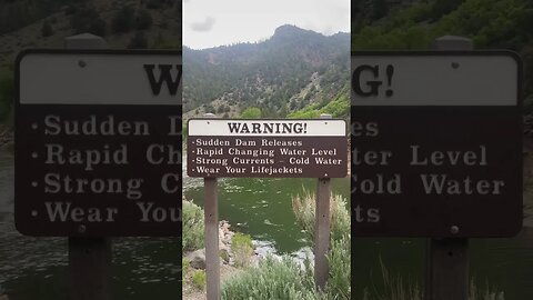 This fishing spot comes with a WARNING⚠️
