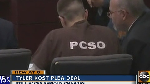 Tyler Kost reaches plea deal, pleads guilty