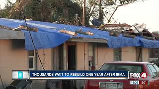 Rebuilding one year after Hurricane Irma