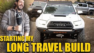 Toyota Tacoma Long Travel build starts now! Check out these new parts 🔥