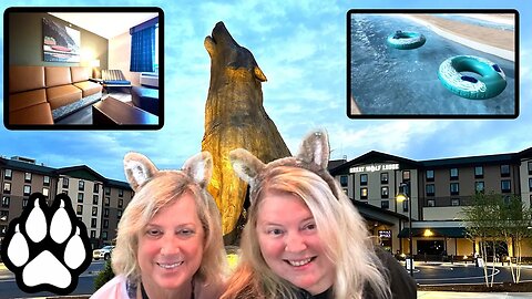 New Great Wolf Lodge 🐺 Full Tour Grizzly Bear Suite 🐻 & Waterpark 💦