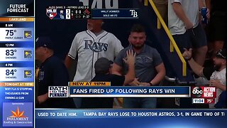 Rays pummel Astros to force Game 4, fans pumped after win