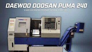 DAEWOO DOOSAN PUMA 240 CNC TURNING CENTER SKU 2066 – MachineStation