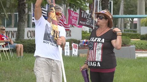 Palm Beach County Trump supporters voice displeasure with latest indictment