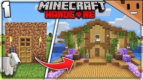 The BEST START EVER in Minecraft Hardcore (#1)