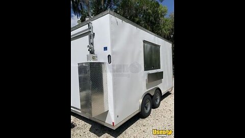 2021 Rock Solid Cargo 8.5' x 16' Food Trailer | Commercial Mobile Kitchen for Sale in Florida