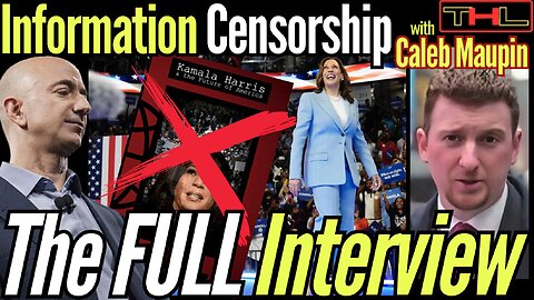 How Amazon & The DNC Conspired to protect Kamala Harris w Caleb Maupin - The FULL Interview