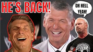 Vince McMahon RETURNS To WWE in ACTIVE Leadership! TV Media Rights on Horizon!