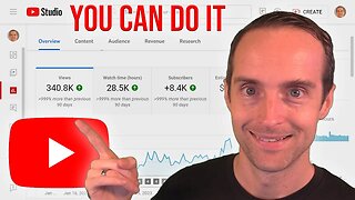 How I Got 340K YouTube Views In 90 Days On My New Channel!