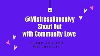 🤍 Shout Out with Community Love #community