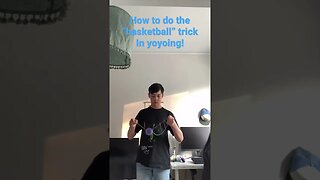 How to do the basketball yoyo trick! #yoyo #yoyoing #tutorial #shorts