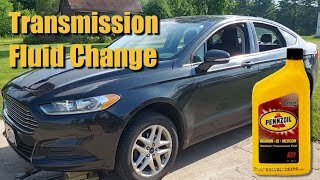 Transmission Fluid Change - 2014 Ford Fusion