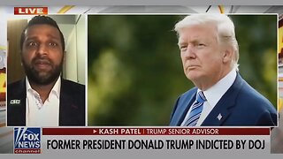 Kash Patel responds to the indictment of President Trump.