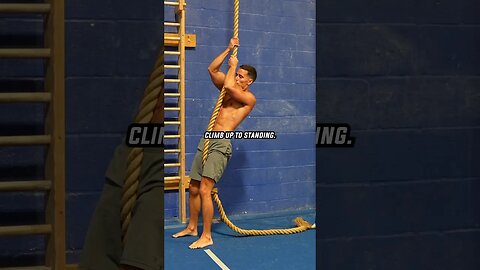 Rope climbing progression YOU CAN DO