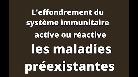 Les injections contre le Covid-19 réactivent des infections préexistantes