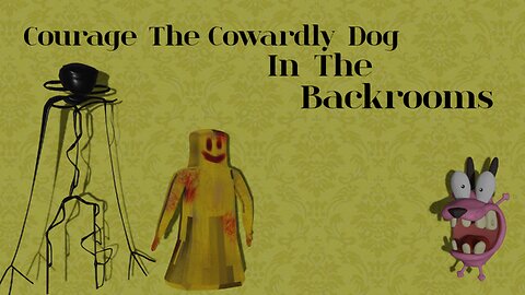 Courage The Cowardly Dog Lost In The Backrooms (Found Footage)