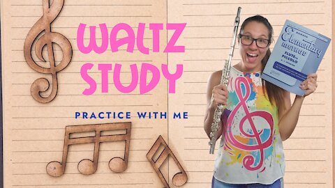 Flute Practice With Me | Lesson 38 - Waltz Study | Rubank Elementary Method For Flute