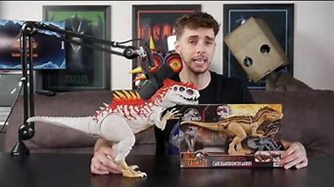 CARCHARODONTOSAURUS UNBOXING! - Jurassic World Camp Cretaceous - Mattel Review and Unboxing