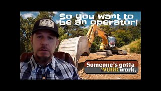 Want to be a HEAVY EQUIPMENT OPERATOR? Learn this first!