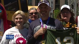 Green Bay man makes marathon history
