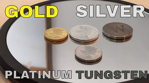 Gold, Silver, Platinum & Tungsten Euler's Disk