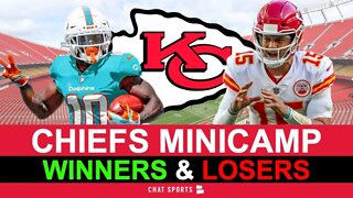 Chiefs Minicamp Winners & Losers + Tyreek Hill & Patrick Mahomes Beef?