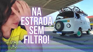 Rotina na BR com a kombi motorhome: O maior apoio é o posto de gasolina!