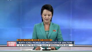 North Korea promises reciprocation for sanctions