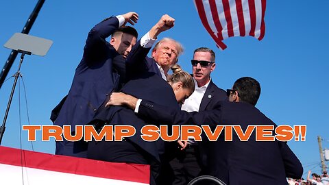 Trump SURVIVES assassination!! Leftists are FURIOUS!!