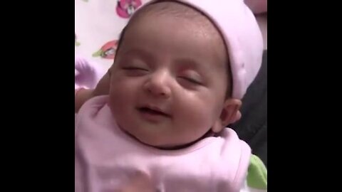 Cute Baby Smiling - Priceless Moment