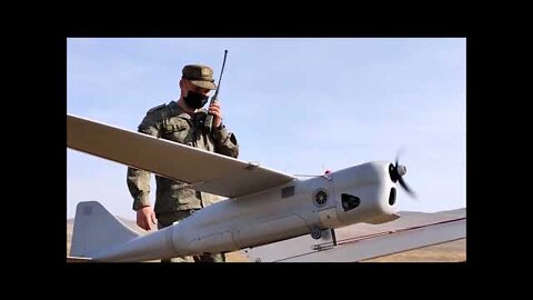 Russian UAV Orlan-10 Shot Down in "NATO Air Defense” !!