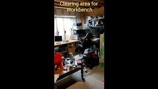 Clearing Area for Workbench build