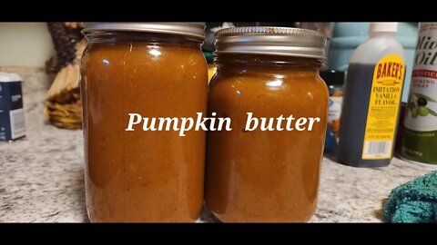 Pumpkin butter @Cozy Cottage Homestead It's a Great Pumpkin Recipe Exchange #happyharvest