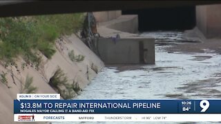 Nogales Mayor responds to international pipeline repair funding