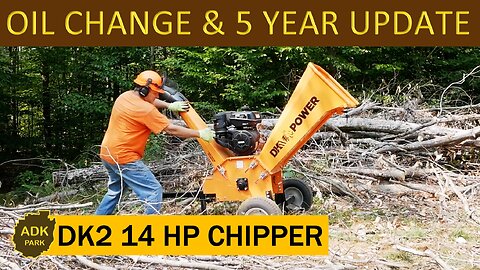 DK2 14HP CHIPPER OIL CHANGE & 5 YEAR UPDATE - OPC506 - 6 INCH