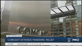 Comcast extends pandemic relief