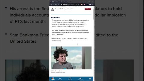 SBF from FTX arrested by Bahamas Government and facing possible charges in the US. #hackingnews