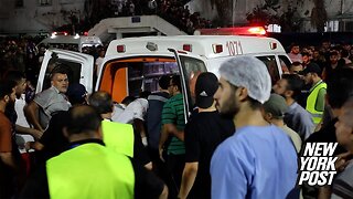 Hundreds killed at Gaza hospital amid conflicting claims