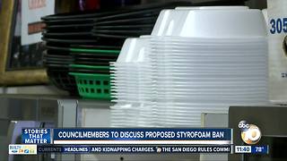 City Council members to discuss styrofoam ban