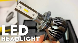 H7 10000 Lumes LED Headlight Bulb by Car Rover Unboxing