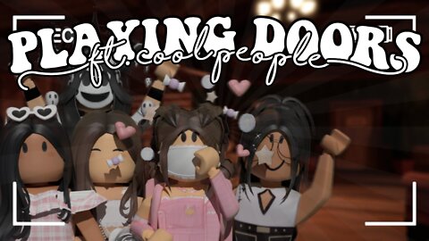 PLAYING ROBLOX DOORS! (ft. really cool people) *LOTS OF SCREAMING* || CamillaVanilla ||