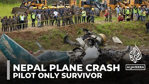 Plane crash at Nepal’s Kathmandu airport kills 18; pilot only survivor| U.S. NEWS ✅