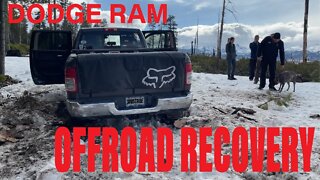 DODGE CUMMINS OFFROAD RECOVERY