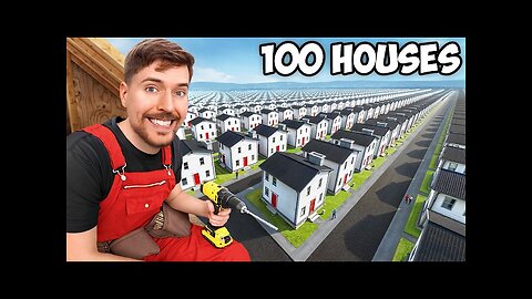 I Built 100 Homes And Gave Them Away!