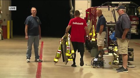 Macomb Township firefighter gears up for second 140-mile walk across state for cancer awareness