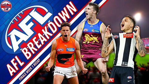 AFL Finals Week 1 Breakdown: They Finally Won