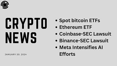 Crypto News - 19-01-24