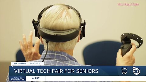 Virtual tech fair held for San Diego senior