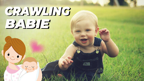 Baby Crawling Live step by step cute!